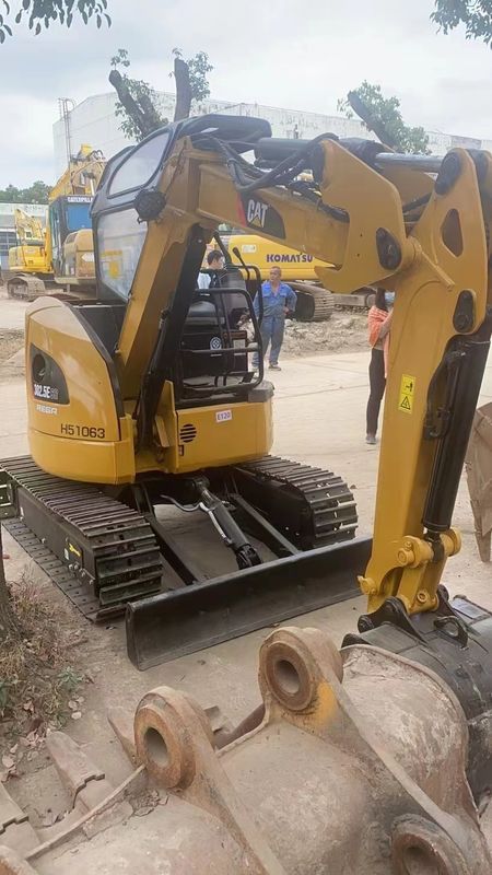 Used walking excavator CAT302.5 without driving cab  second hand digger  mini excavators for sale used mini excavator sales