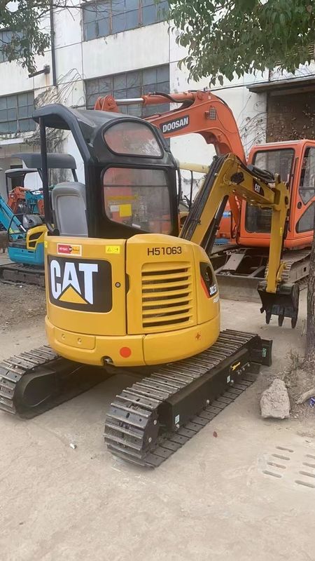 Used walking excavator CAT302.5 without driving cab  second hand digger  mini excavators for sale used mini excavator sales