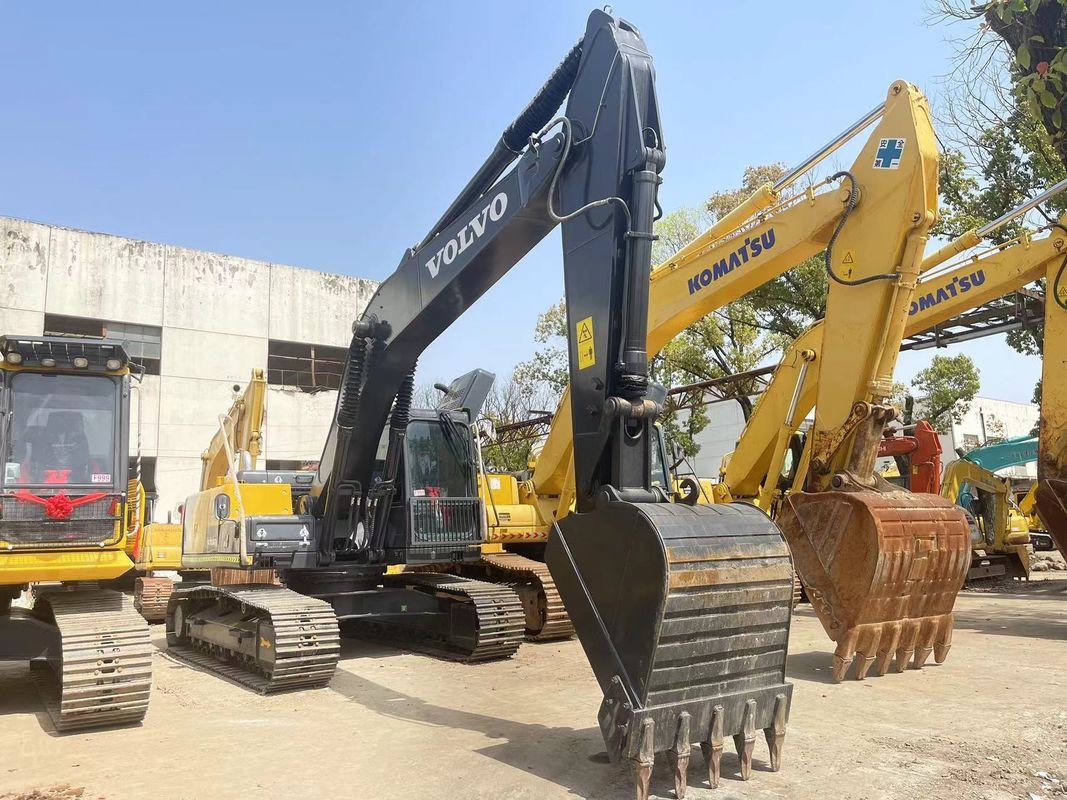 Hand earth diggerr Volvo 210 digger used machinery volvo excavator used second hand digger for sale
