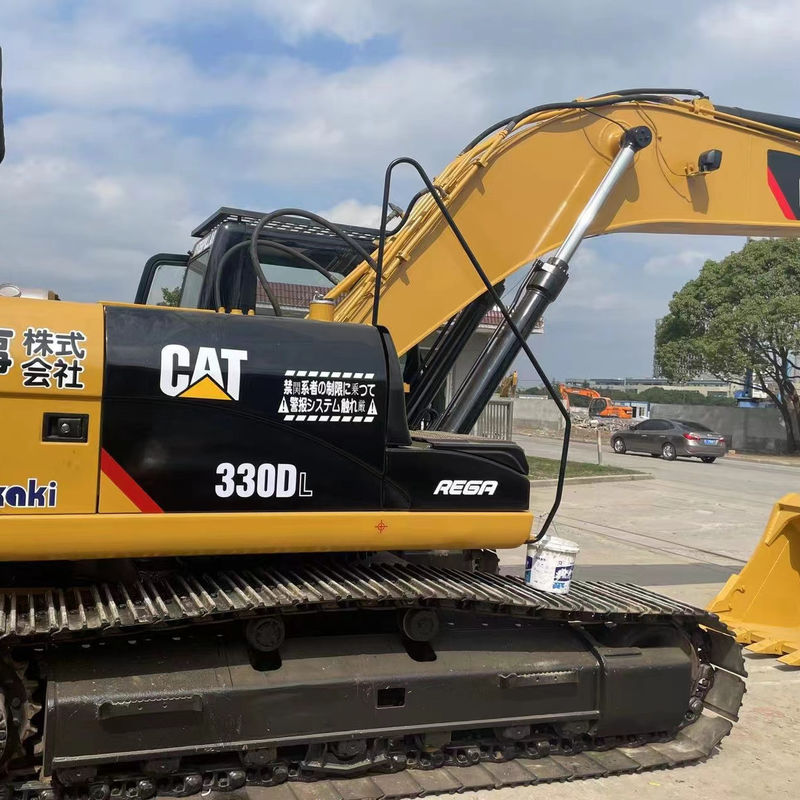 Big crawler excavator  CAT 330D second hand digger used heavy machine 30 ton hydraulic crawler backhoe large excavator