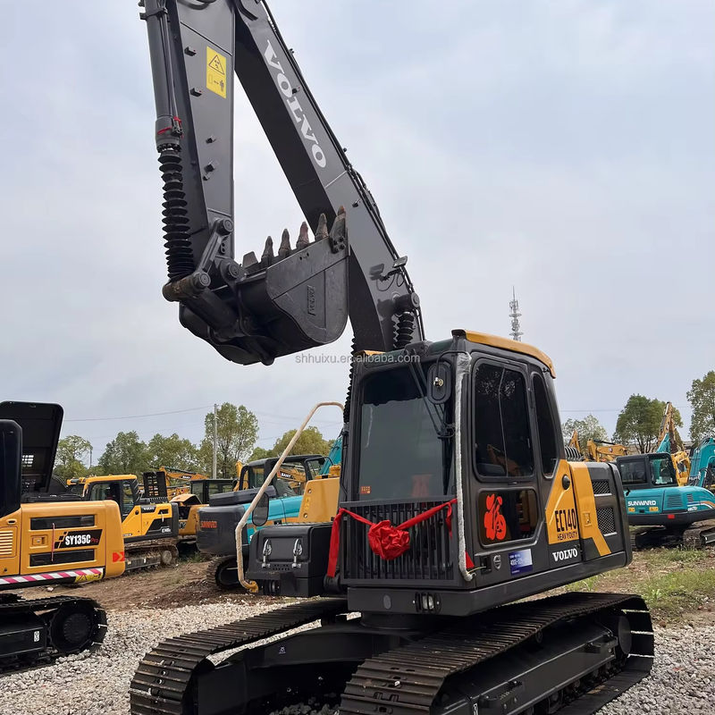 Used Excavator Volvo 140 Digging Machine Second Hand 14000KG 0.19m3 Bucket Capacity