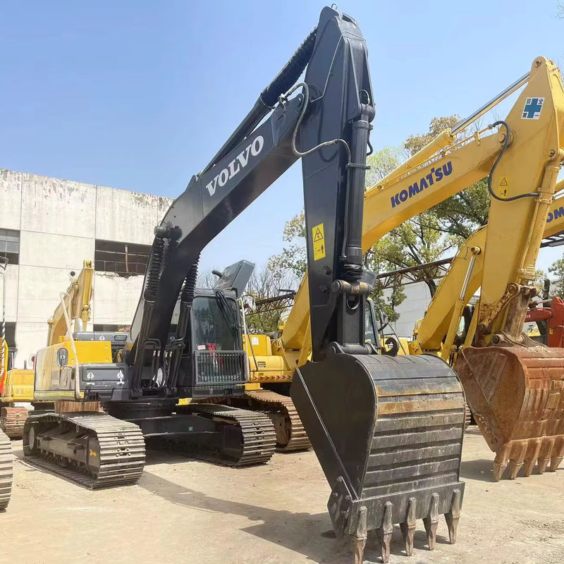 21000kg Used Hydraulic Crawler Excavator Second Hand Volvo Ec210 1.1m3 Bucket Capacity