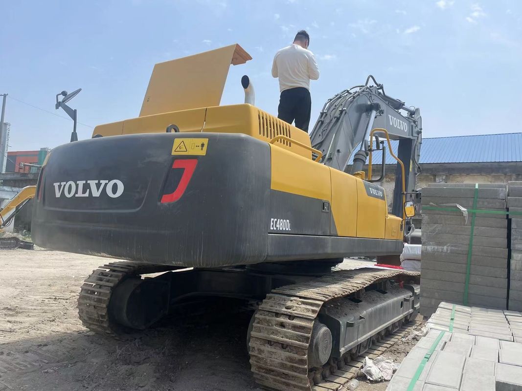 48 Ton Huge Digging Machine Used Volvo 480 Second Hand Big Power Excavator