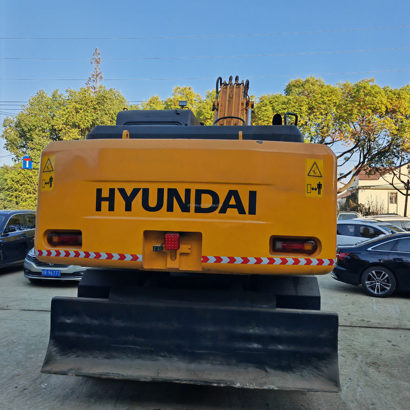 2.1m3 Bucket Capacity Used Wheel Excavator Second Hand Hyundai 210 7 Excavator