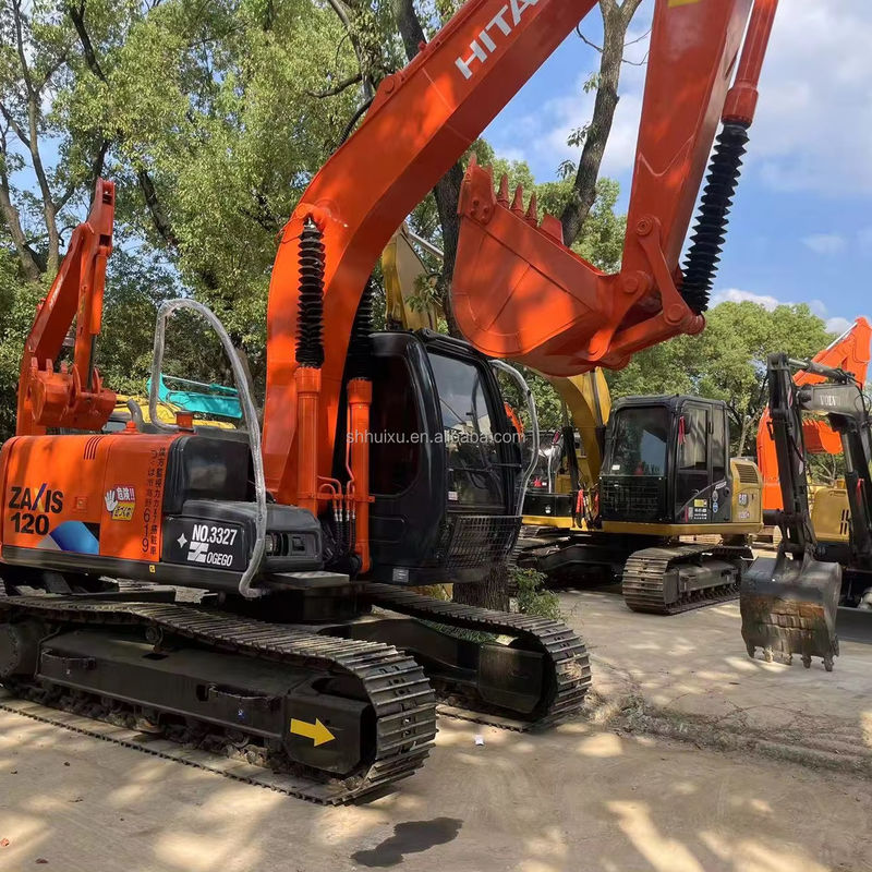 Machine Used excavator  machine HITACHI 120 best quality second hand Hitachi zx120 on sale