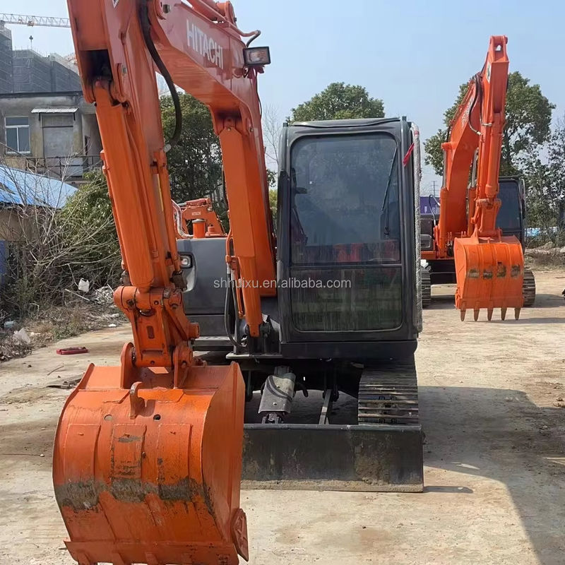 Quality hitachi used zx60 6 ton mini excavators 60 model secondhand original paint min I excavator Hitachi