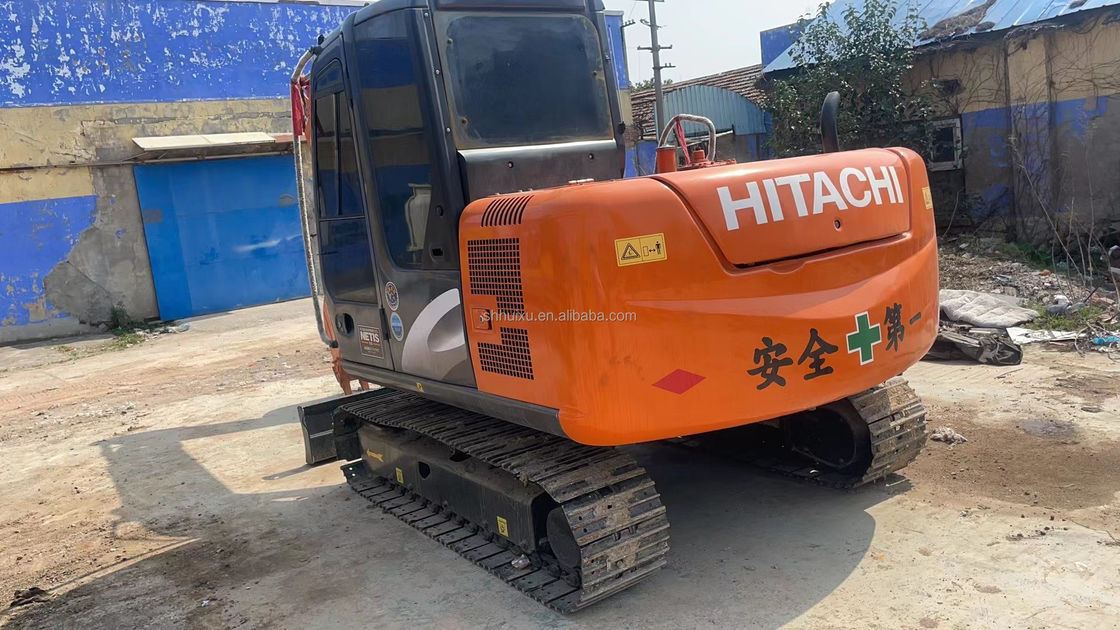Quality hitachi used zx60 6 ton mini excavators 60 model secondhand original paint min I excavator Hitachi