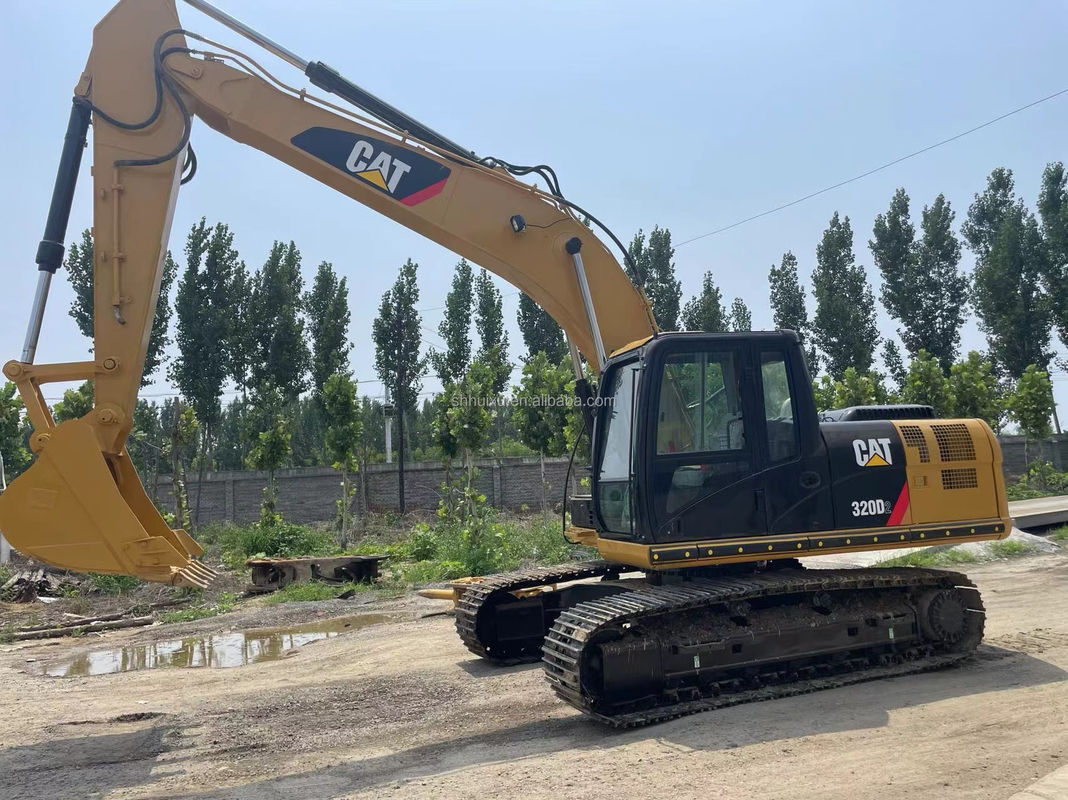 Low working hours excavator bucket CAT320D used excavator used case digger Second-hand excavator trade