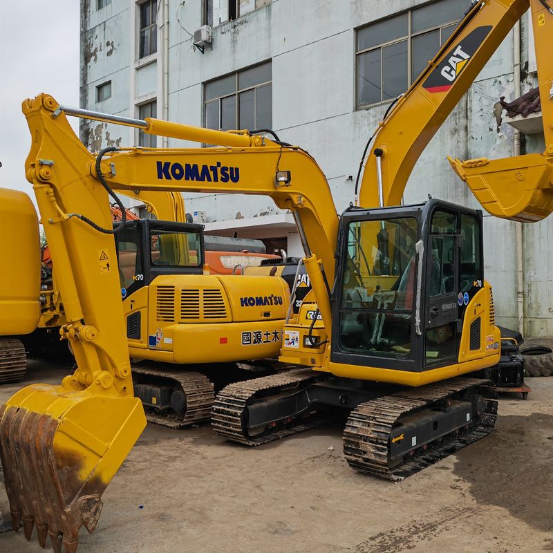 Used excavator KomatsoPC70-8  PC200 PC30 PC 40/japna Machine Second Hand china engineering machinery