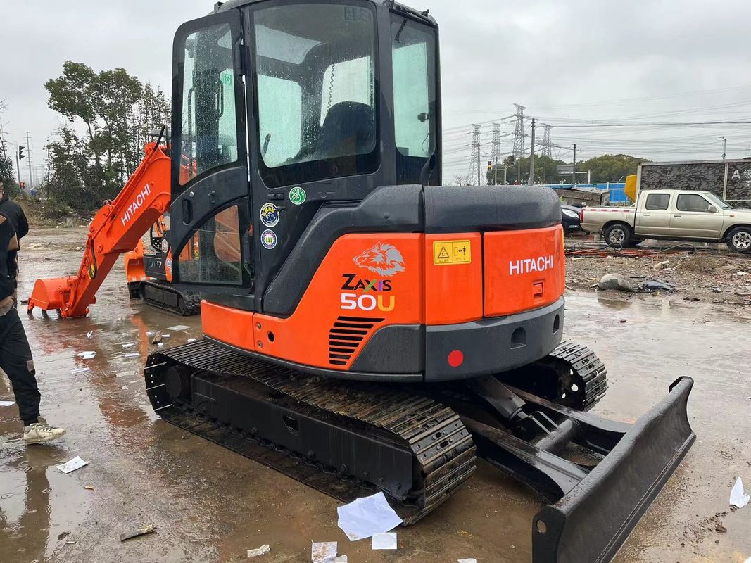 high digging power used Hitachi zx50u/second hand mini crawler excavator Hitachi zx50 u