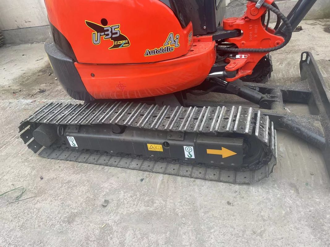 mini crawler excavator Kubota u35/high working condition. second hand Kubota u35 on sale