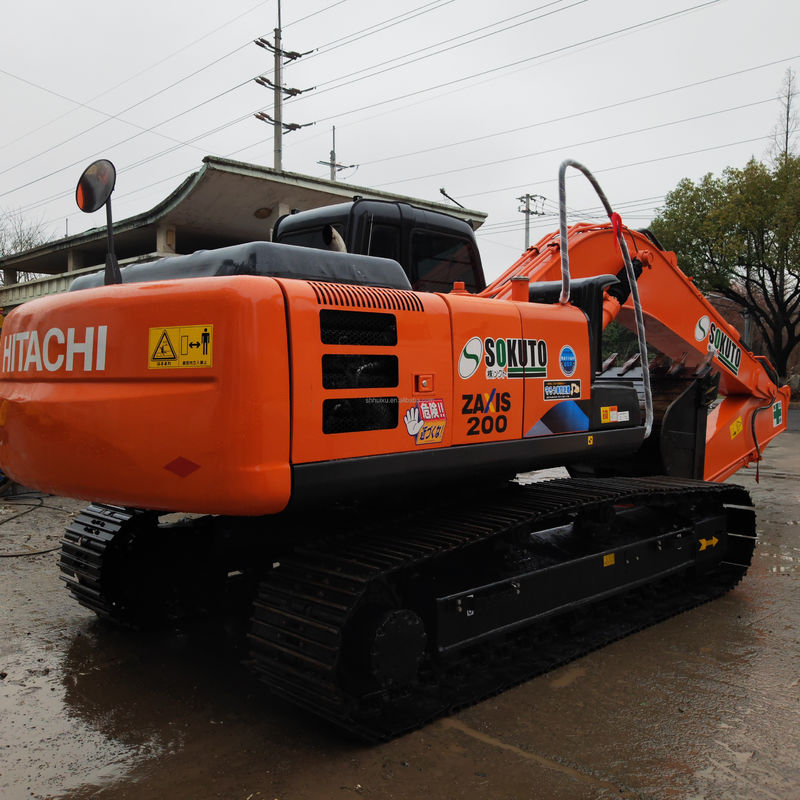 HITACHI excavator hitachi zx200 digger second hand construction earthmoving machinery  low price secondhand excavator