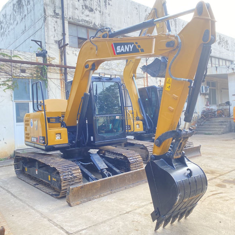 China Original Used Sany Excavator 75c SY75C-10 SY75C-8 SY75C-9 Mini Excavator 8 Ton
