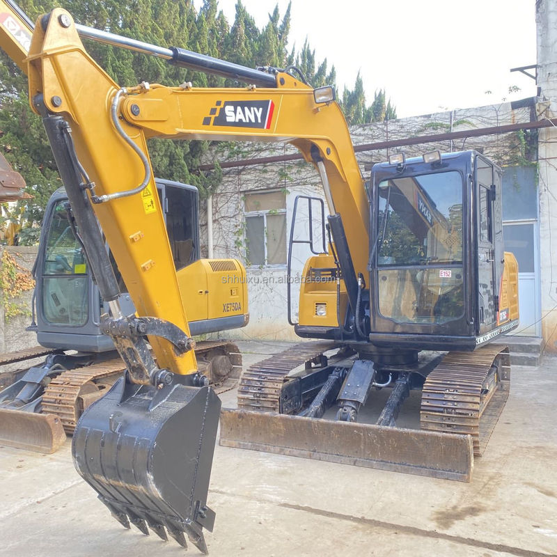 China Original Used Sany Excavator 75c SY75C-10 SY75C-8 SY75C-9 Mini Excavator 8 Ton