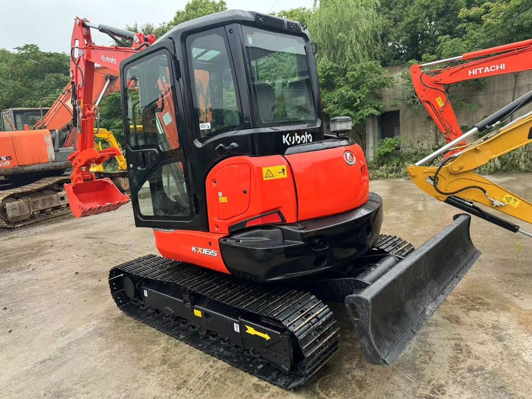 Low Price used excavator 6.5Ton Hydraulic KUBOTA KX165 digger secondhand  KUBOTA165 excavators original Japan for sale