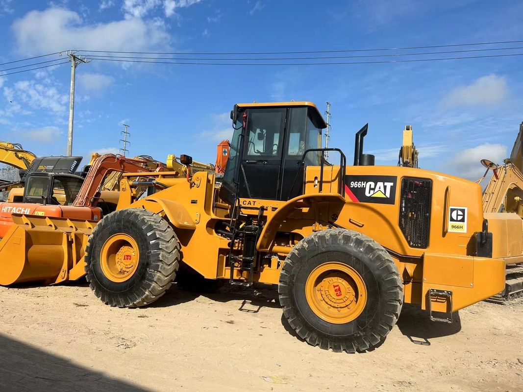 6 ton used loader CAT966H used caterpillar 966 wheel loader used excavator  tractor
