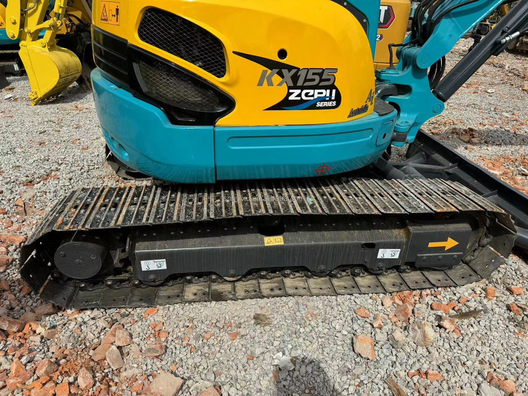 5.5 Ton Mini Used Excavator Kubota Kx155 Original Japan Crawler Digger