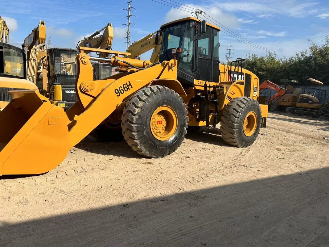 6 ton used loader CAT966H used caterpillar 966 wheel loader used excavator  tractor