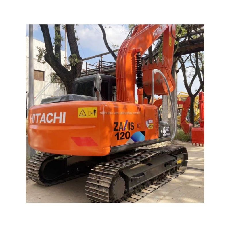 12000kg Zx120 Used Hitachi Excavator Second Hand With Original Paint 0.51m3