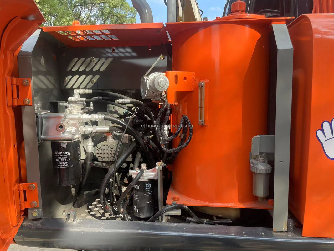 12000kg Zx120 Used Hitachi Excavator Second Hand With Original Paint 0.51m3
