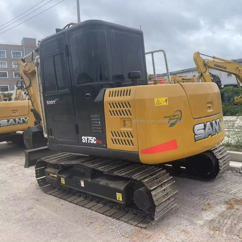 7.5 Ton Used Sany Excavator Second Hand Sany Crawler Excavator Sany75