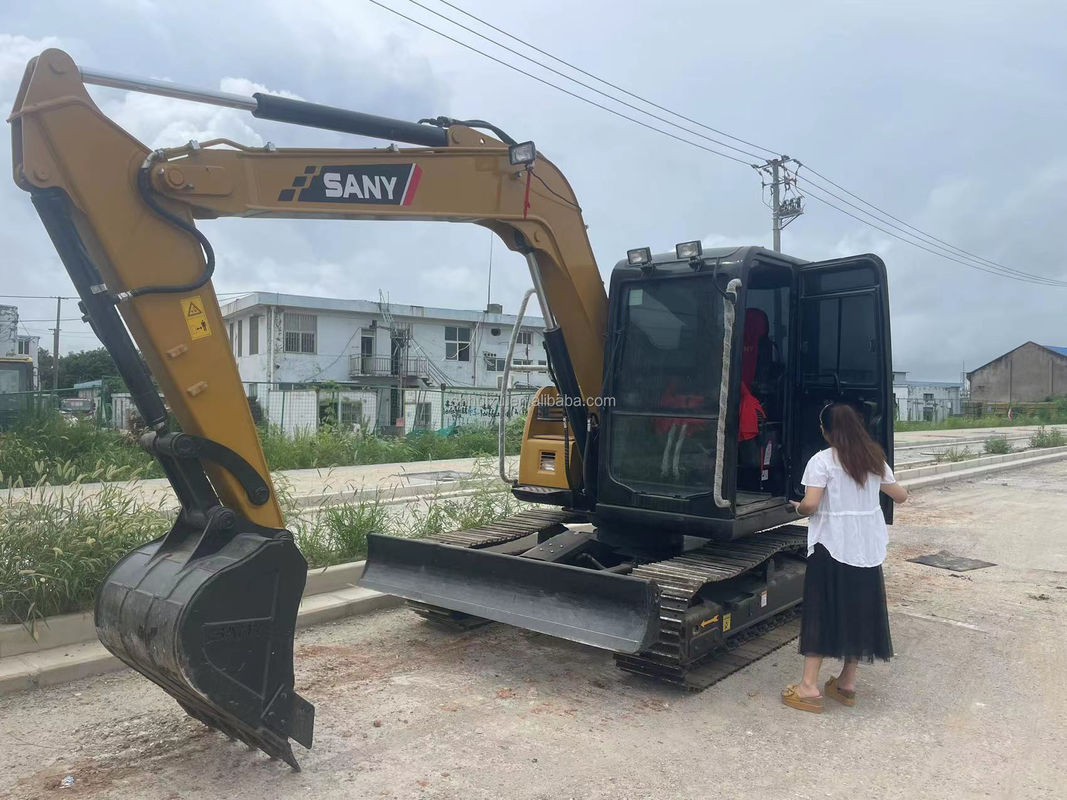 7.5 Ton Used Sany Excavator Second Hand Sany Crawler Excavator Sany75