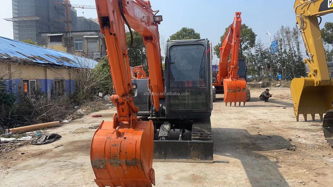6000KG Zx60 Used Hitachi Excavator Original Color Used Hitachi Mini Excavator