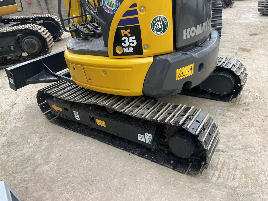 Used Komatsu PC35MR mini  excavator construction machine mini crawler excavator used komatsupc35 hot sale