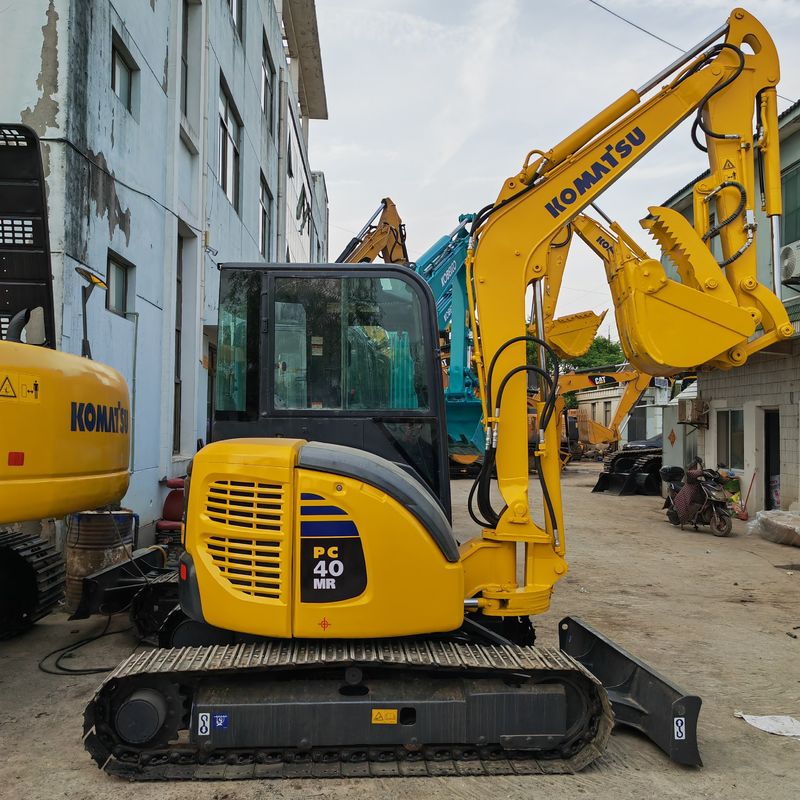 Used  mini excavator Komatsu PC40MR small digger used machinery mini excavators crawler Komatsu PC40MR factory price