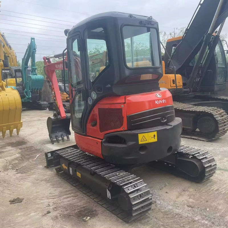 Red Color Used Excavator Mini Kubota U35 Second Hand Excavator