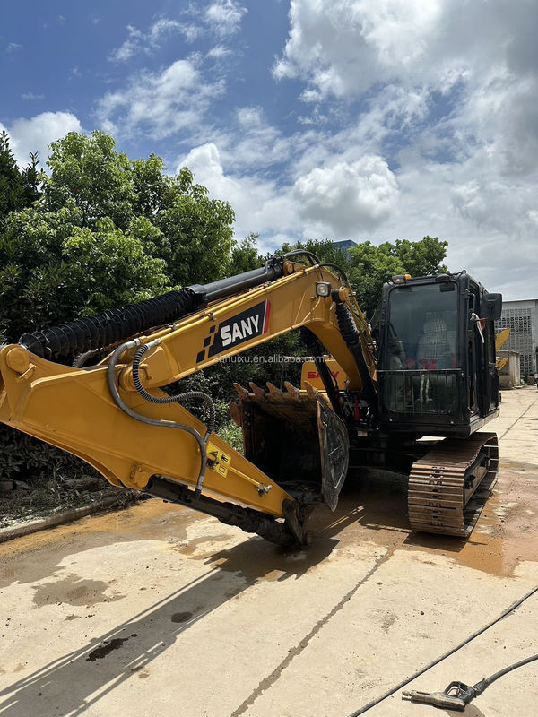 High Digging Power Original Engine Yellow Color Used Sany 135 13 Ton