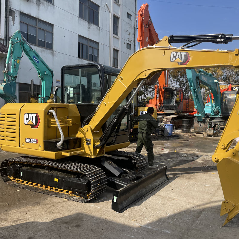 Super Value Experience Used CAT 305.5 excavator CAT 305.5E2 307d 306 308c mini excavator For Sale