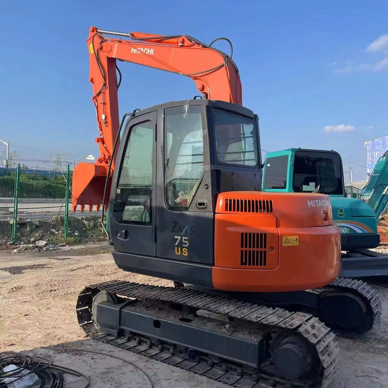 7.1 Ton Used Original Hitachi Zx70 Zx75 Mini Excavator 0.33m3