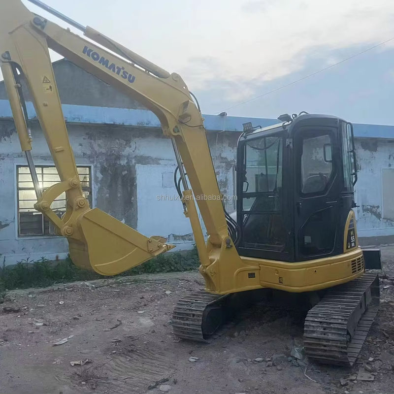 100%Japan machine  used excavators  Komatsu PC55 low price  secondhand excavator  Komatsu pc55 on sale