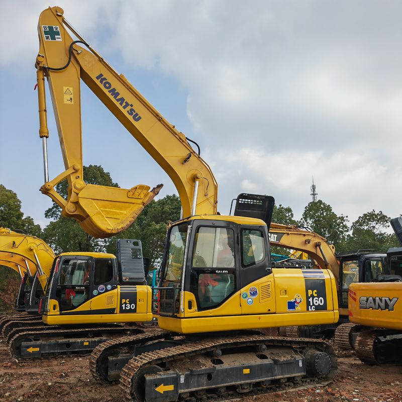Used  crawler excavator Komatsu pc160 for construction mining best price of sale With CE/EPA  Certificate in stock