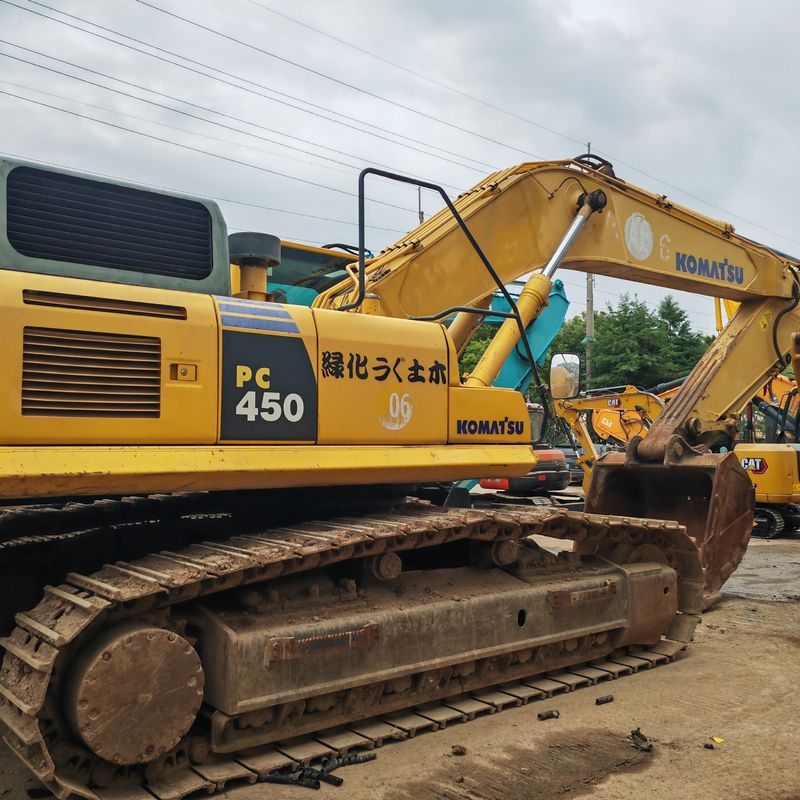 Used Crawler Backhoe Mining Excavator Komatsu pc450 original state machinery Komatsu 45T used digger in stock for sales