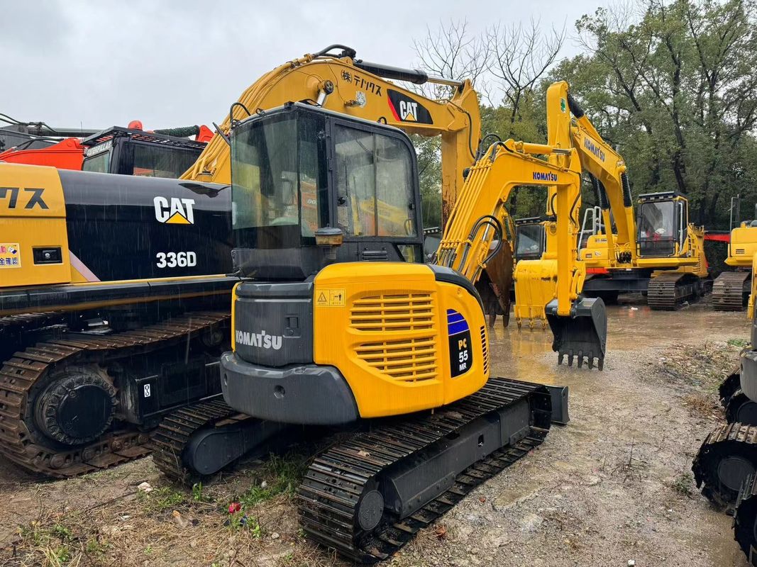 used excavator komatsu pc55/good condition second hand low price excavator komatsu pc55