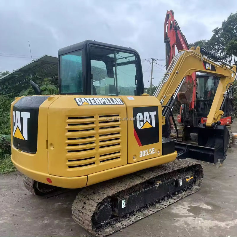 Used CAT 305.5 excavator CAT 305.5E2 307d 306 308c mini excavator For Sale
