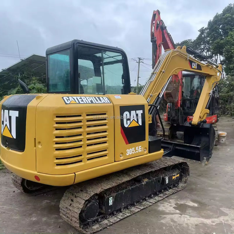 NEW modle Used CAT 305.5 excavator CAT 305.5E2  mini excavator For Sale