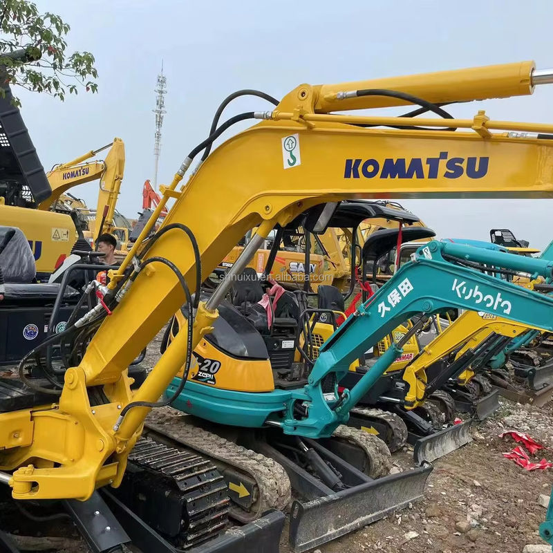mini crawler excavator in stock used komatsu pc30/low price used komatsu mini digger pc 30 on sale