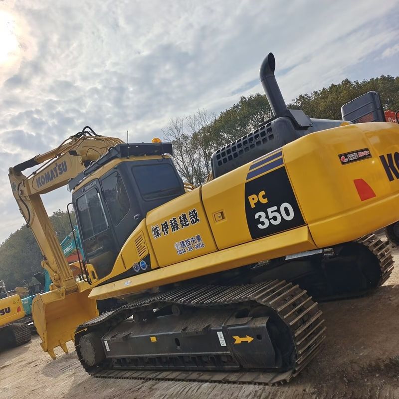 original color used excavator komatsu pc350-7/second hand excavator komatsu pc350-7 on sale