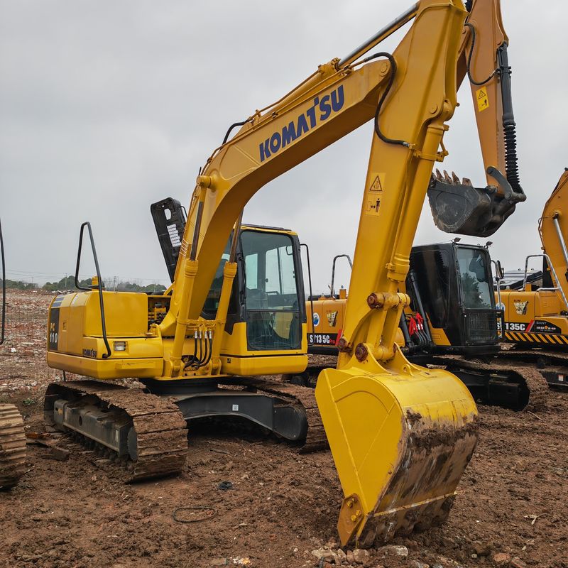 original color used Komatsu pc110/Hydraulic Crawler excavator used komatsu pc110 on sale