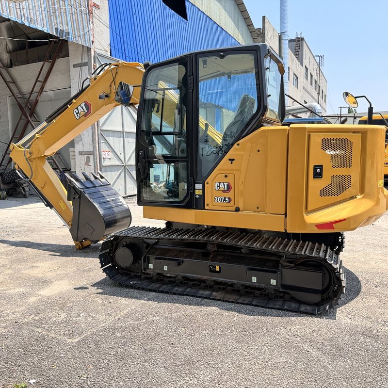 Used Caterpillar 307.5 was produced in 2023 /CAT 308 320D 330D 301.7 Min excavators construction machinery