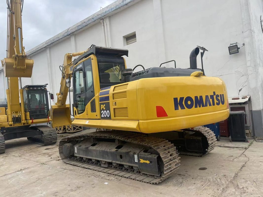 used crawler excavator used komatsu pc200/good condition with high power second hand excavator komatsu pc200 for sale