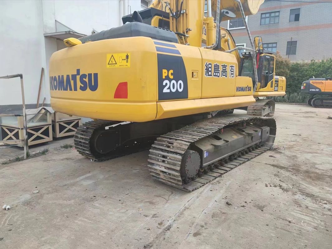 used crawler excavator used komatsu pc200/good condition with high power second hand excavator komatsu pc200 for sale