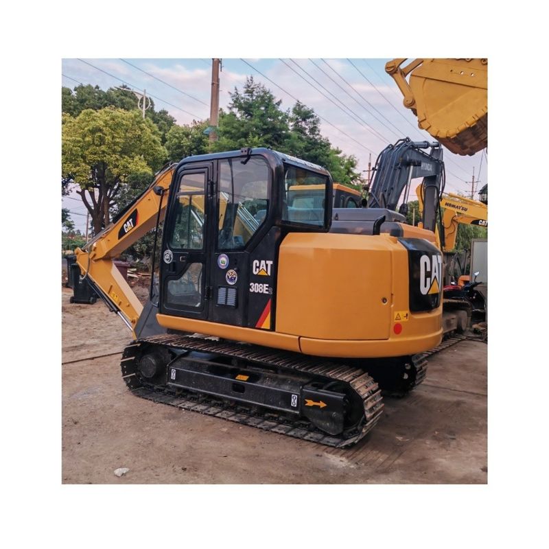 Used Excavators Cat 308E /Secondhand Mini Japanese 8T have EPA  construction tools and equipment for  sale