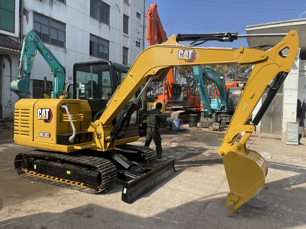 Used excavators CAT 305.5  307.5 308 320D for sales secondhand excavator building machines