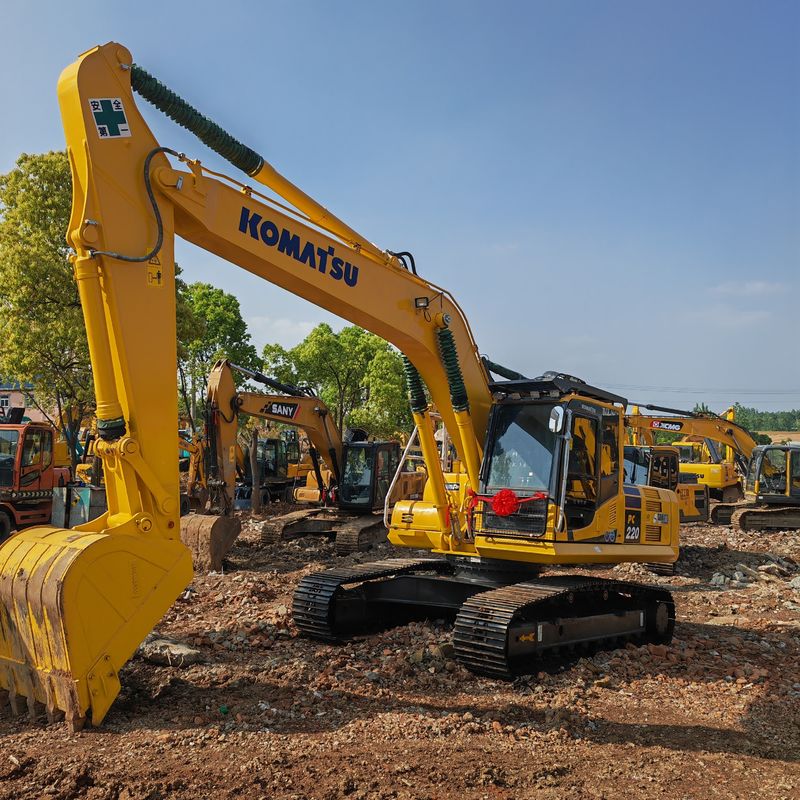 22 Ton Used Excavator Komatsu Pc220 8 Second Hand Original Color