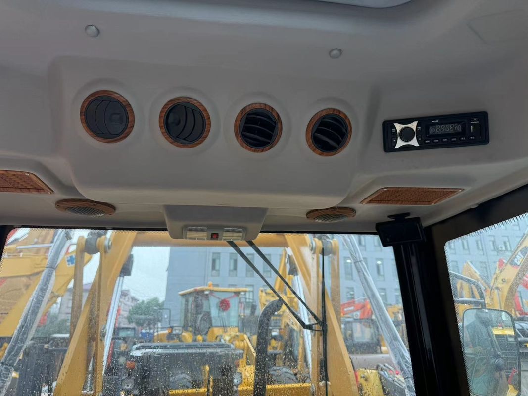 Used excavator Caterpillar CAT420F backhoes Busy at both ends/ secondhand japan tractor engine  in good condition