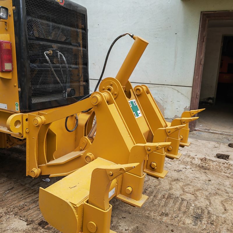 Used excavator land leveller Caterpillar CAT140K roader machine secondhand japan tractor engine  in good condition